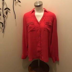 Express - Pink 3/4 length or long sleeve